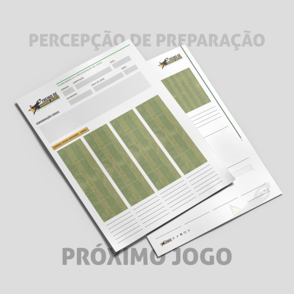 Ficha de preparação de jogo
