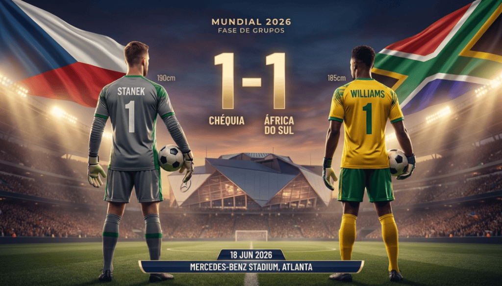 Chéquia vs África do Sul: O que os guarda-redes ensinaram